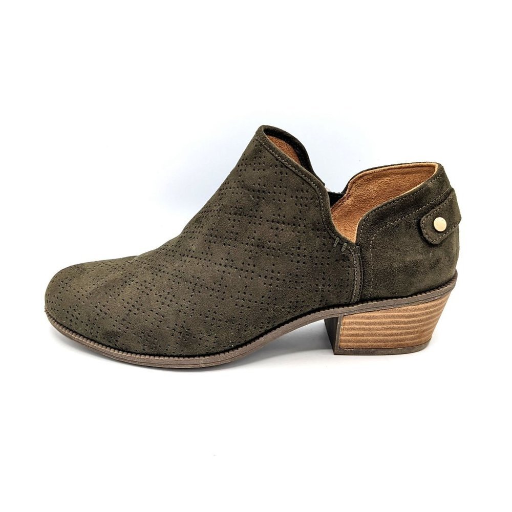 Dr. Scholl's Olive Ankle Booties